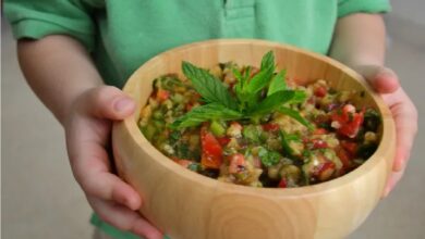 طريقة تحضير سلطة الراهب