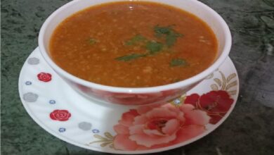 طريقة تحضير شوربة الفريك