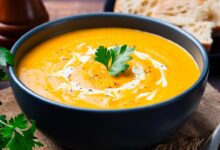 طريقة تحضير شوربة بطاطا حلوة