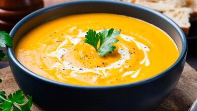 طريقة تحضير شوربة بطاطا حلوة