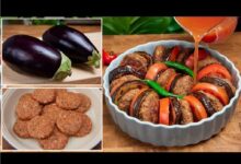 طريقة تحضير صينية الباذنجان بالكفتة