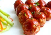 طريقة تحضير كرات الدجاج سويت اند سور