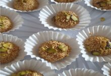 طريقة تحضير كرات السمسم بالدبس