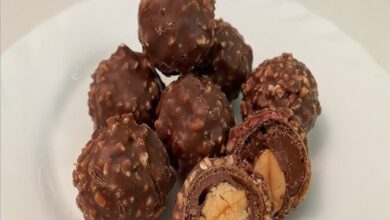 طريقة تحضير كرات الفيريرو روشيه