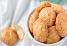 طريقة تحضير كرات جوز الهند المخبوزة