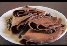 طريقة تحضير كريب الشوكولاتة الصحي