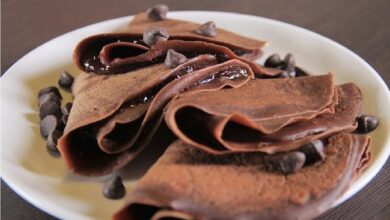 طريقة تحضير كريب الشوكولاتة الصحي