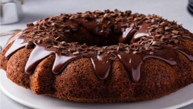 طريقة تحضير كيك الشوكولاتة المخملي