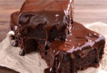 طريقة تحضير كيك النسكافيه والكاكاو