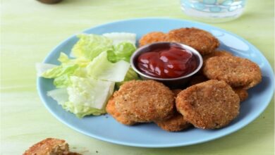 طريقة تحضير ناجيت نباتي