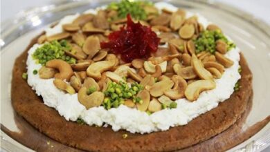 طريقة تحضير وصفة المفروكة بالقشطة