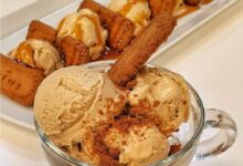 طريقة تحضير آيس كريم اللوتس