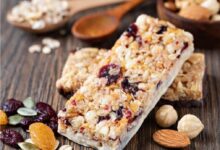 طريقة تحضير أصابع الشوفان بالفواكه المجففة