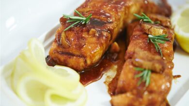 طريقة تحضير ترياكي بالسمك للرجيم