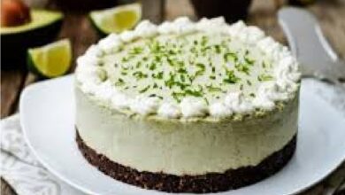 طريقة تحضير تشيز كيك الأفوكادو