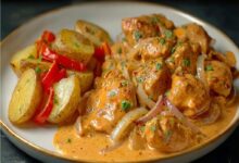 طريقة تحضير دجاج بصوص البرتقال والعسل