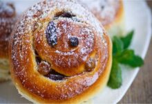 طريقة تحضير سينابون القرفة بالزبيب