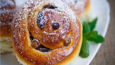 طريقة تحضير سينابون القرفة بالزبيب