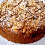 طريقة تحضير كيكة التفاح والجوز