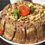 طريقة تحضير مقلوبة الباذنجان باللحم