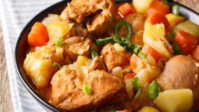 طريقة تحضير يخنة الدجاج