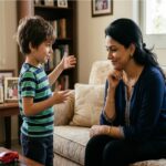 كيف أجعل ابني يتوقف عن الكذب ؟؟