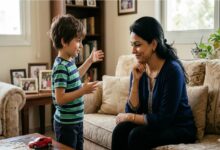 كيف أجعل ابني يتوقف عن الكذب ؟؟