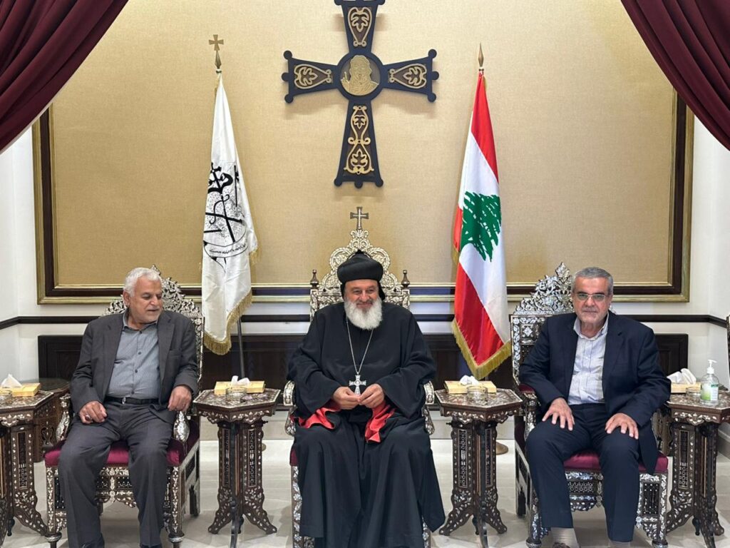 الحاج ابو سعيد الخنسا البطريرك مار إغناطيوس أفرام الثاني الدكتور زيعور