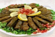 طريقة تحضير ورق عنب بدبس الرمان